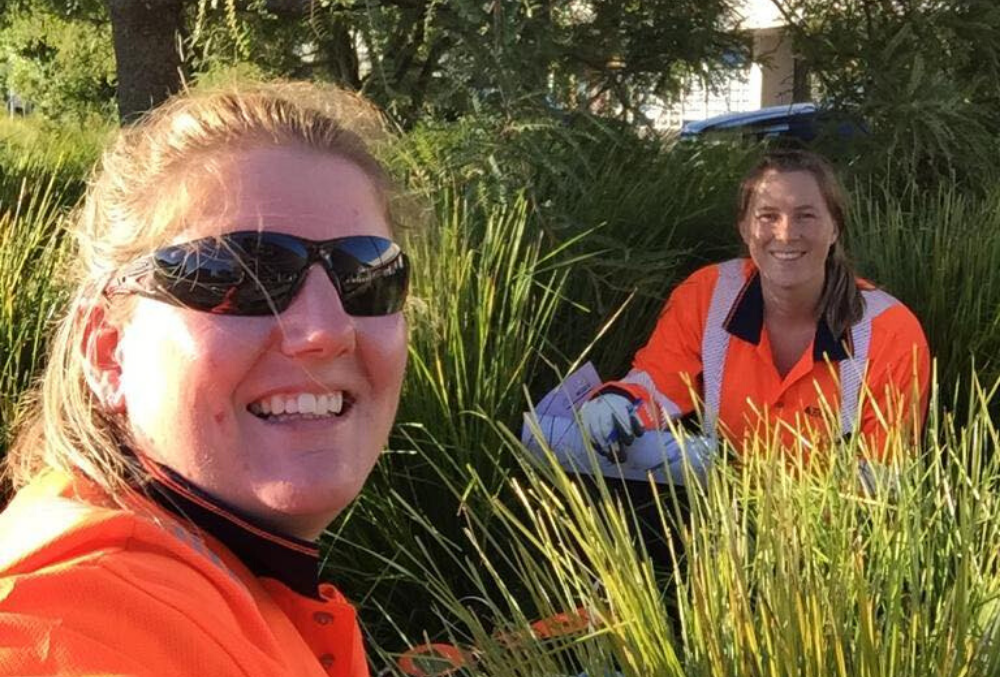 Anna and colleague found a well