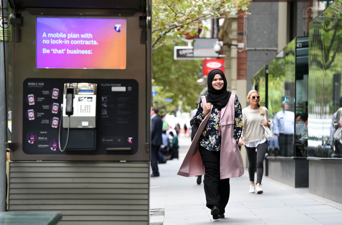Telstra: Eman Younus commuting