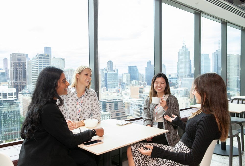 Kraft Heinz Graduate- Colleagues having their meeting.