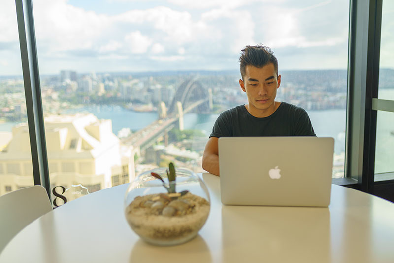 Day-in-the-life-IMC-Audi-Li-on-laptop