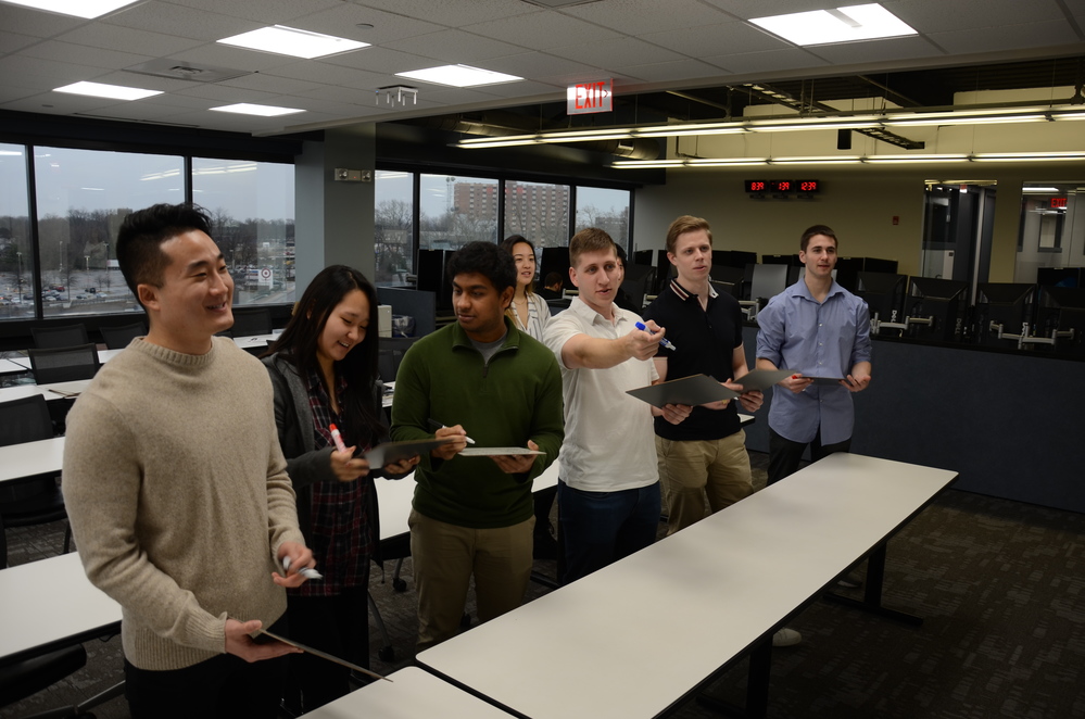 Young professionals on a meeting
