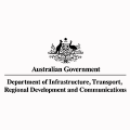 logo for department of infrastructure, transport, regional development and communication